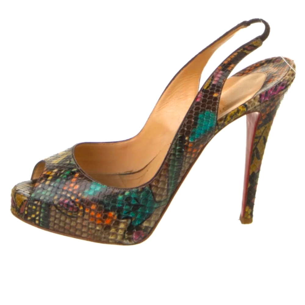 Christian Louboutin Slingback Heels (Size 38)